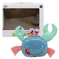 Музыкальная игрушка "Танцующий краб", бирюзовый