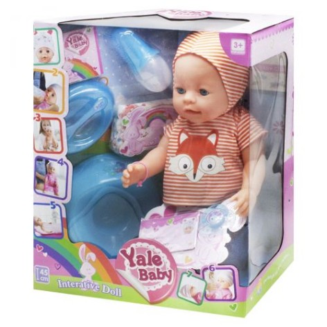 Пупс "Yale baby", в полосатом