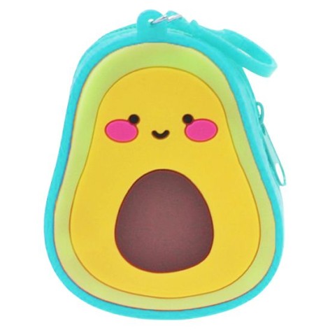 Гаманець силік. Авокадік 11см блакитний