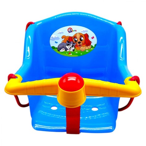 Гойдалка КОТИК ПЕСИК(СИНЯ)